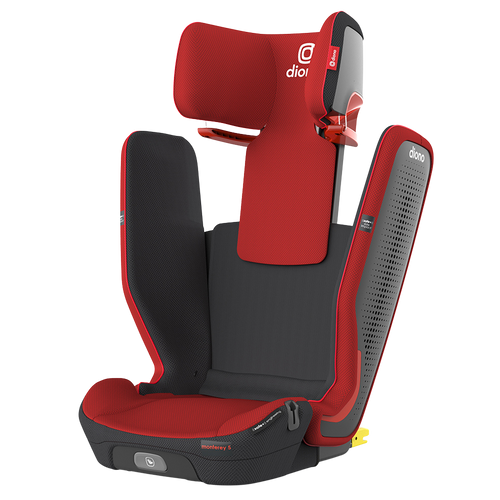 High back top booster without latch