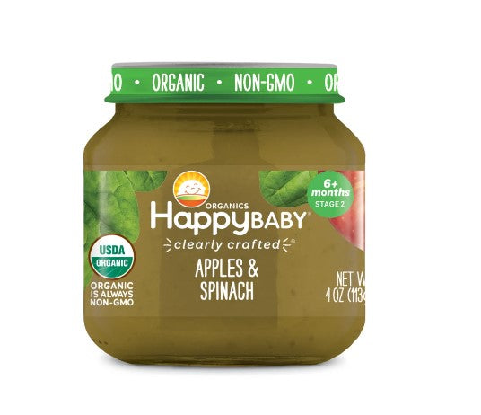 Happy baby stage 1 hot sale jars