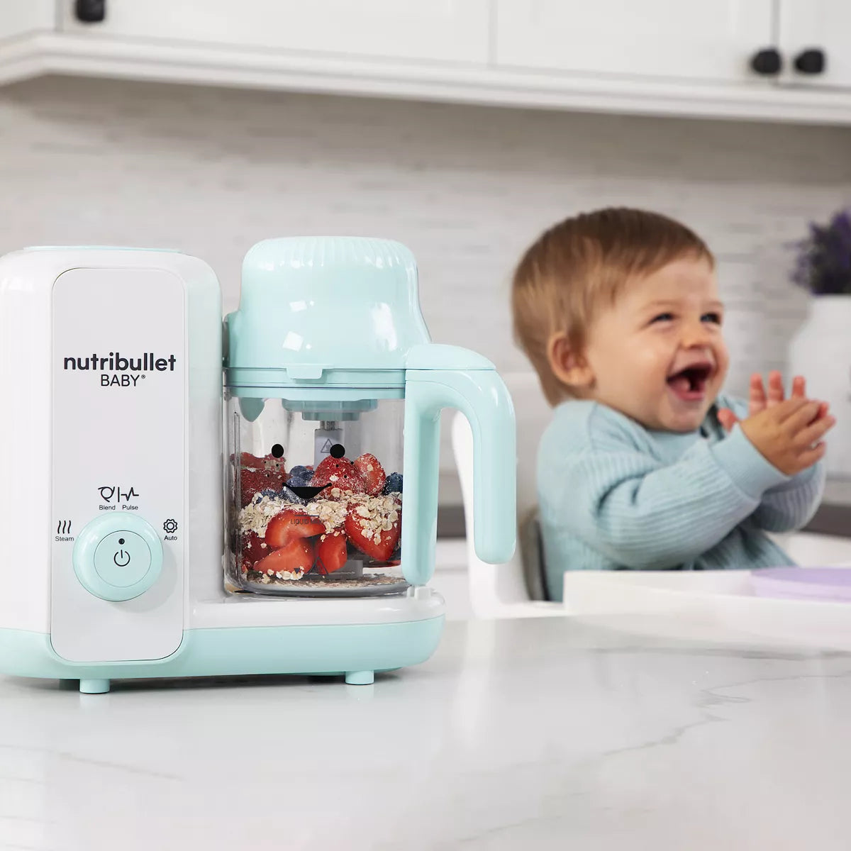 NutriBullet Baby- A parents must-have baby blender. 