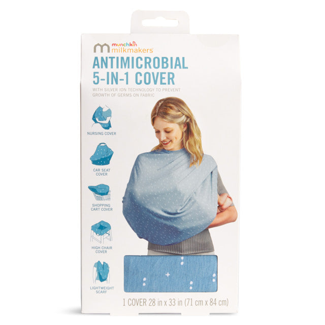Munchkin Antimicrobial 5-in-1 Cover-Hipsteria Dots