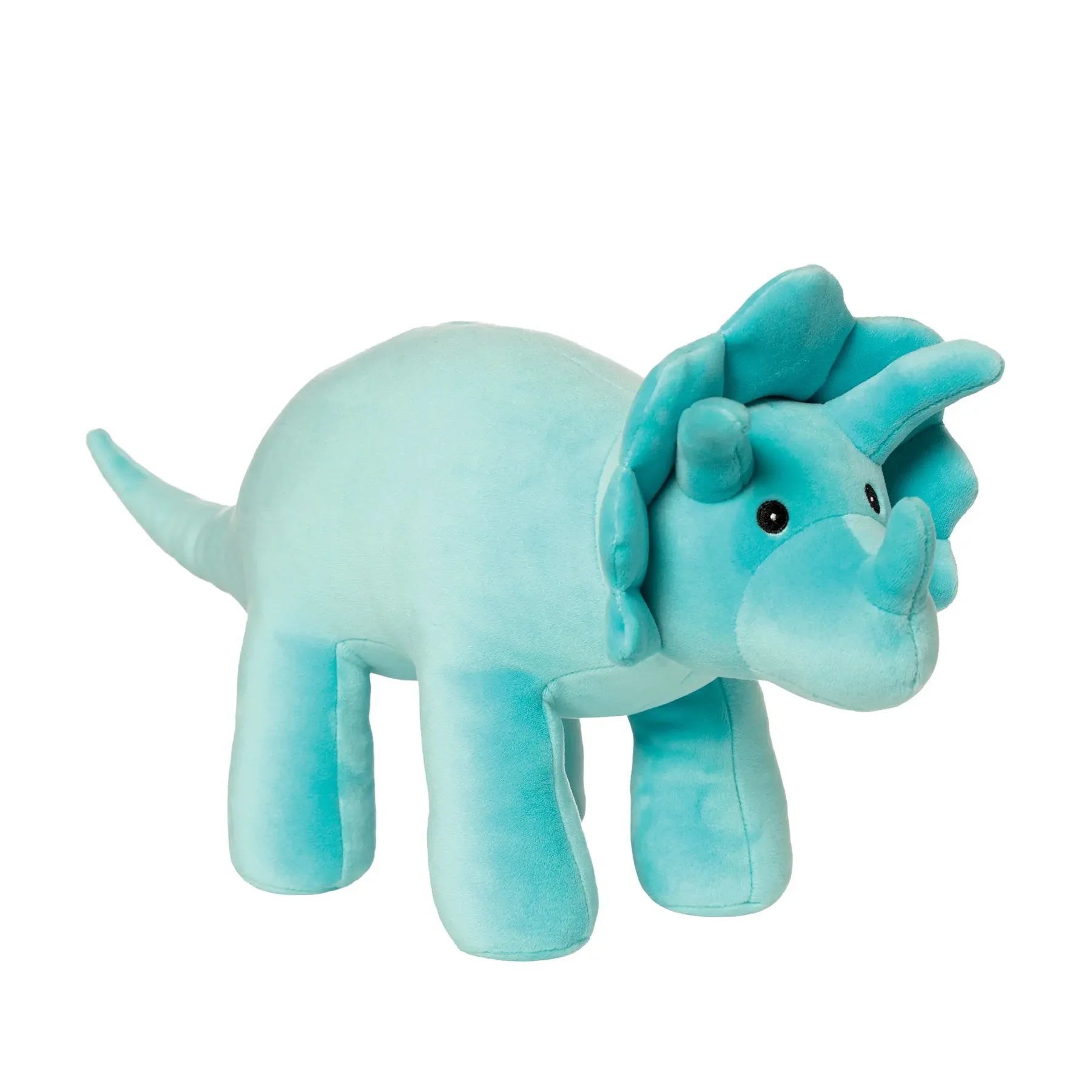 Manhattan Toy Company Velveteen Dino Triceratops Spike