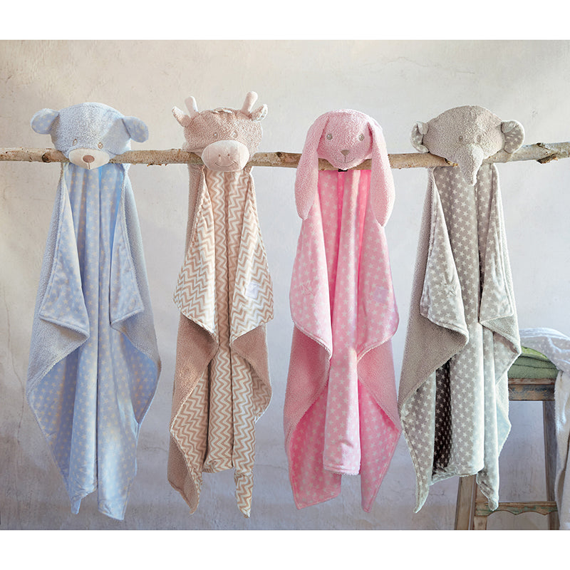 Stephan Baby Animal Hooded Towel: Bunnie