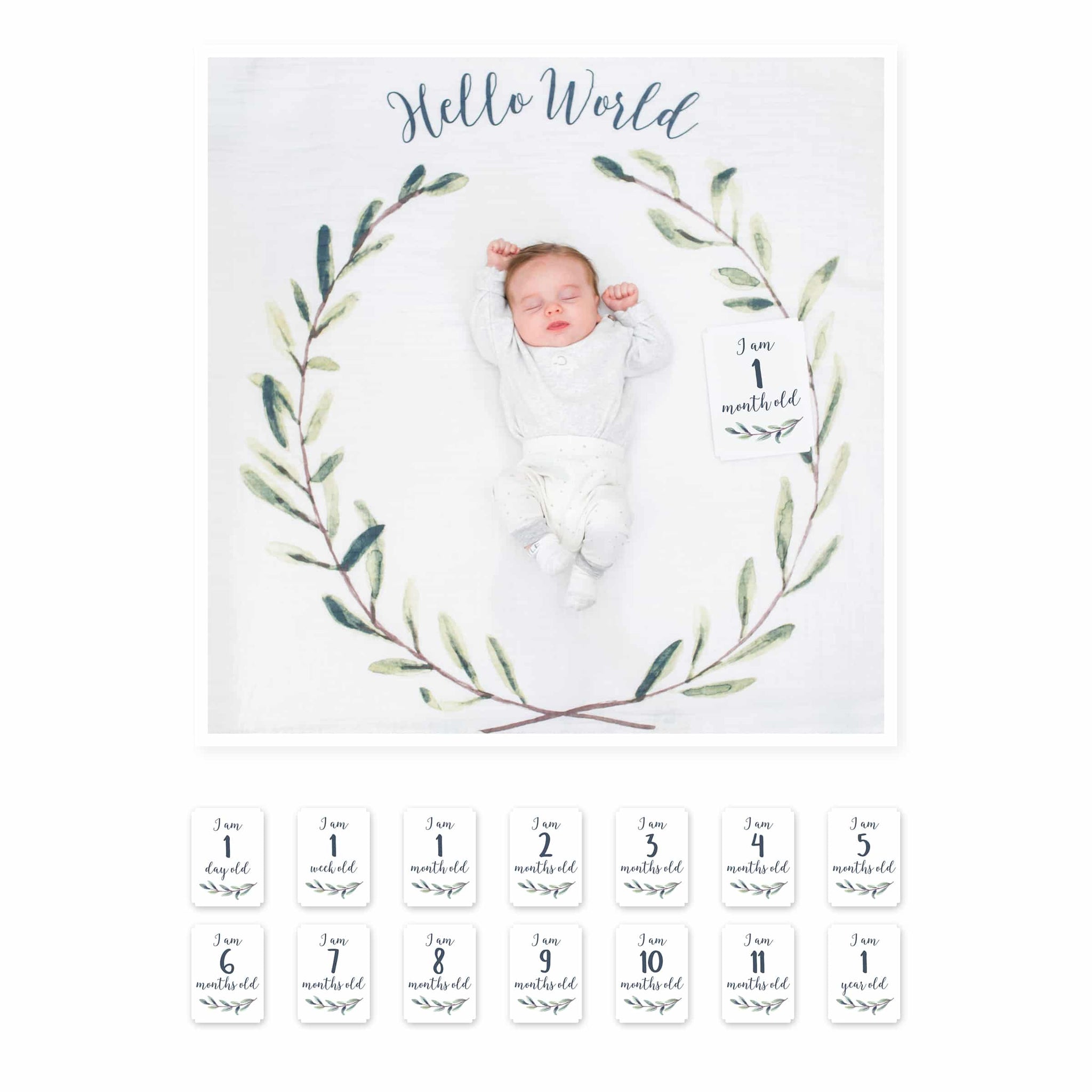Lulujo Hello World Baby's First Year