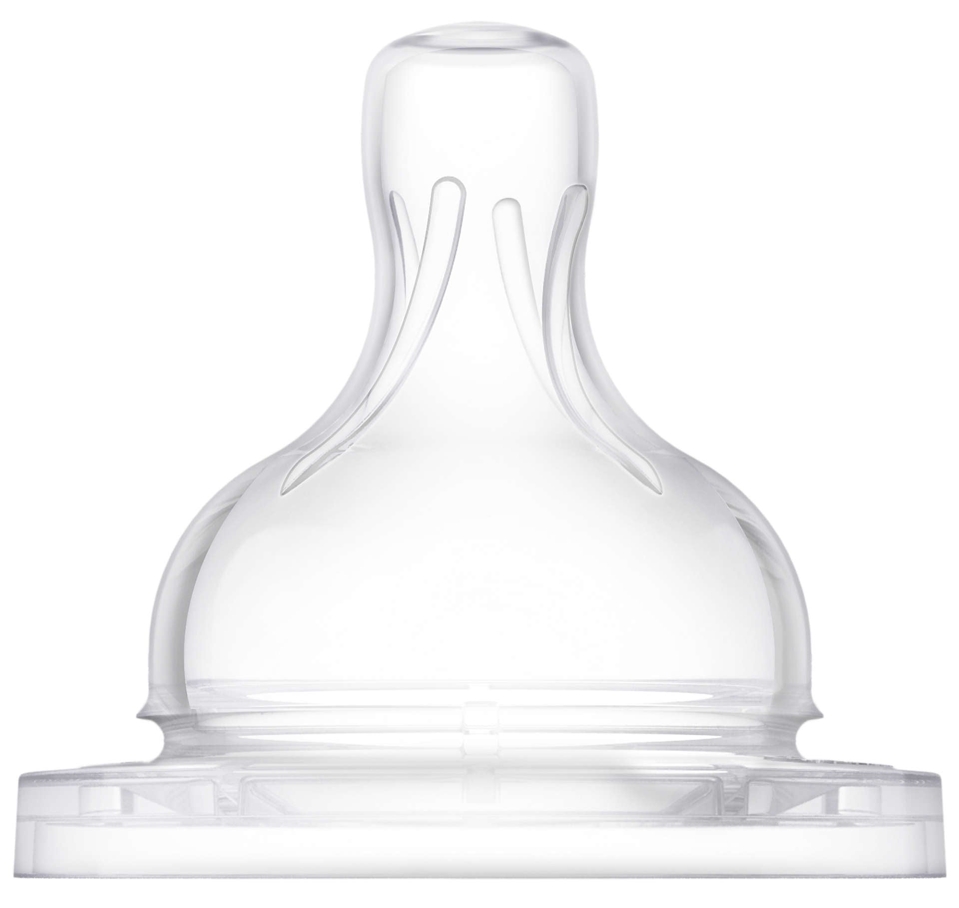 Avent Anti-Colic Nipples 2 Pack Clear 3M+