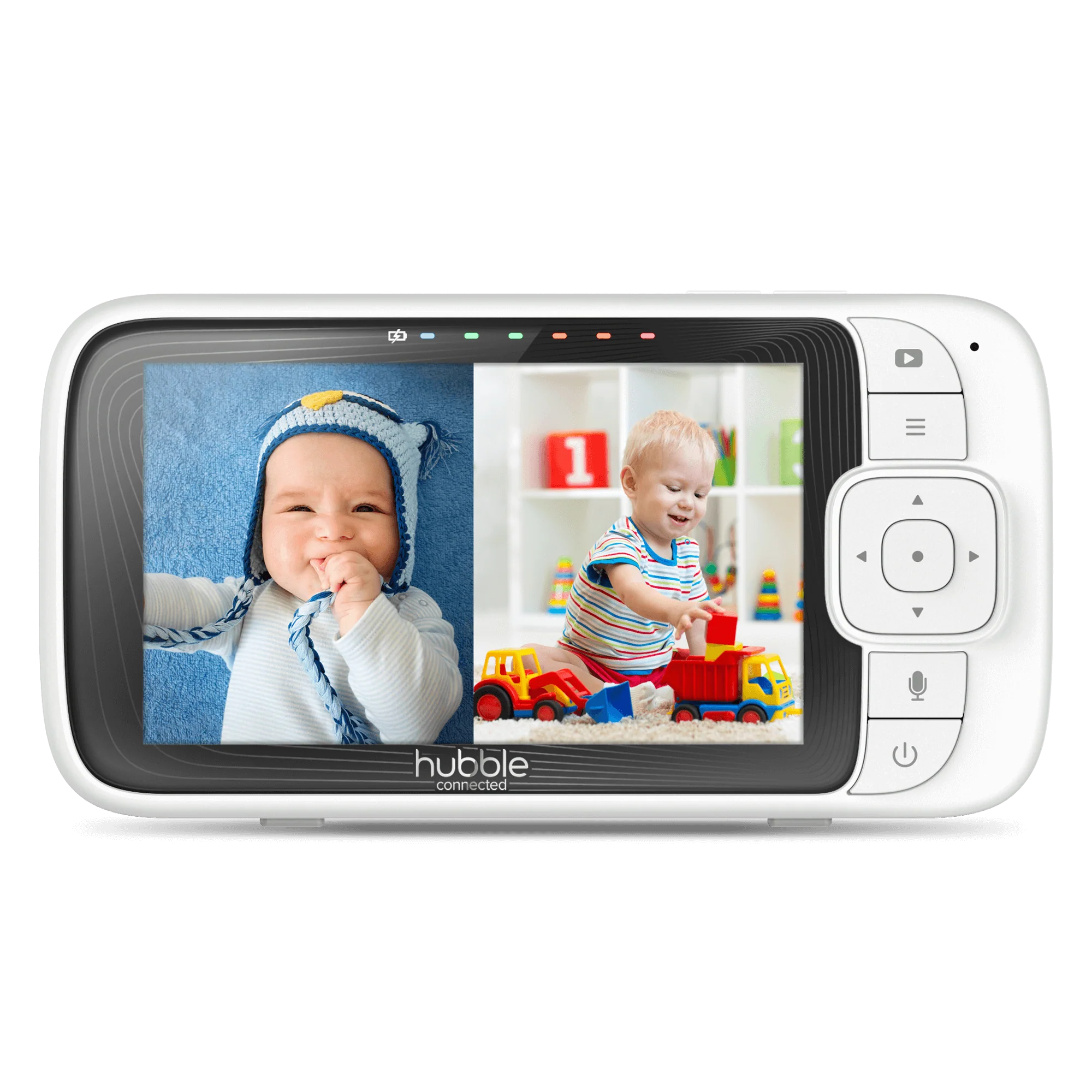 Hubble Connected Nursery Pal Cloud: Twin 5" Smart HD Baby Monitor
