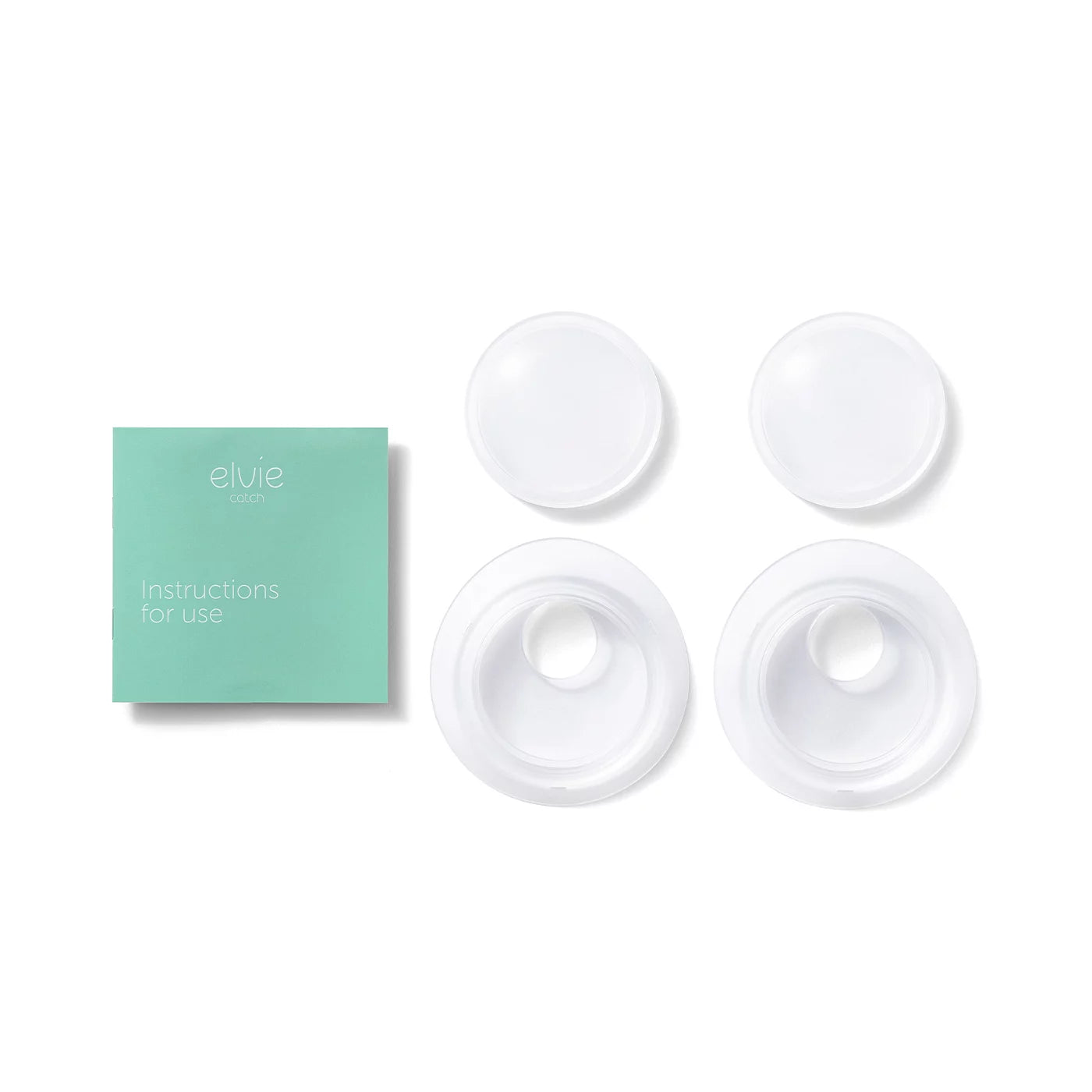 Elvie Catch Silicone Breast Milk Collection Cups