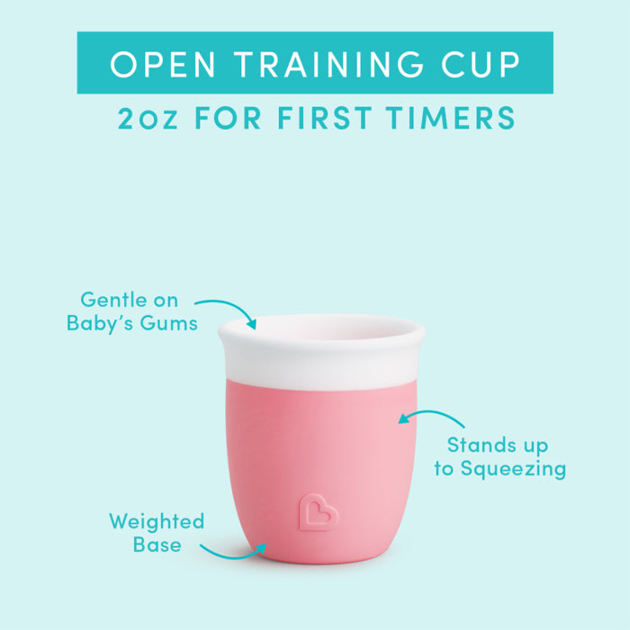 Munchkin 2oz Ces't Silicone! Open Training Cup