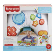 Fisher-Price Littlest Gamer Tummy Wedge with 2 Linkable Baby Toys for Newborns