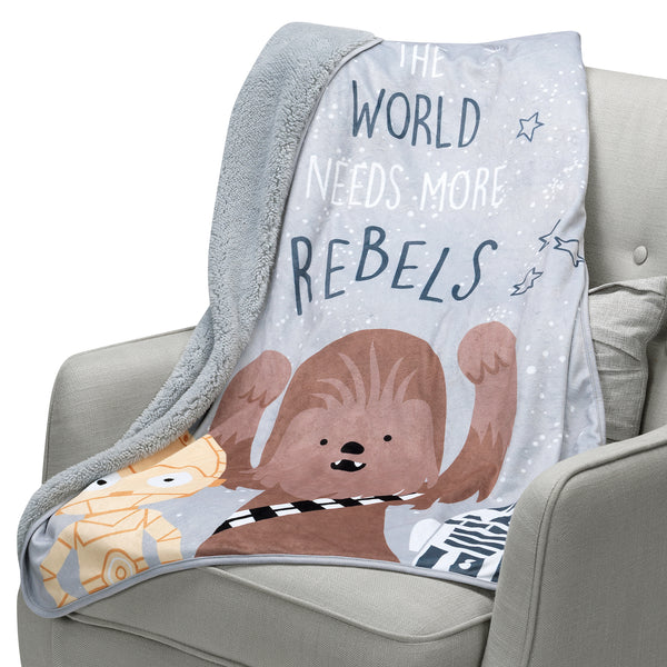 Lambs & Ivy Star Wars Rebels Baby Blanket
