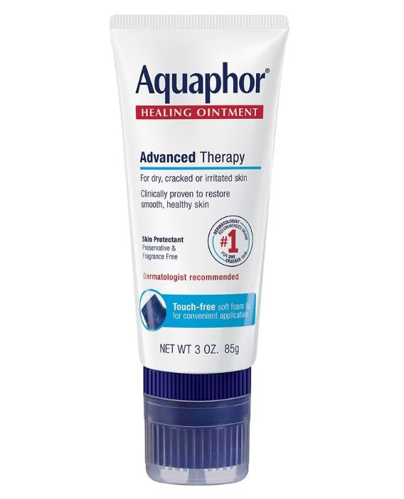 Aquaphor Healing Ointment With Touch- For Dry, Chapped Skin - 3 oz.