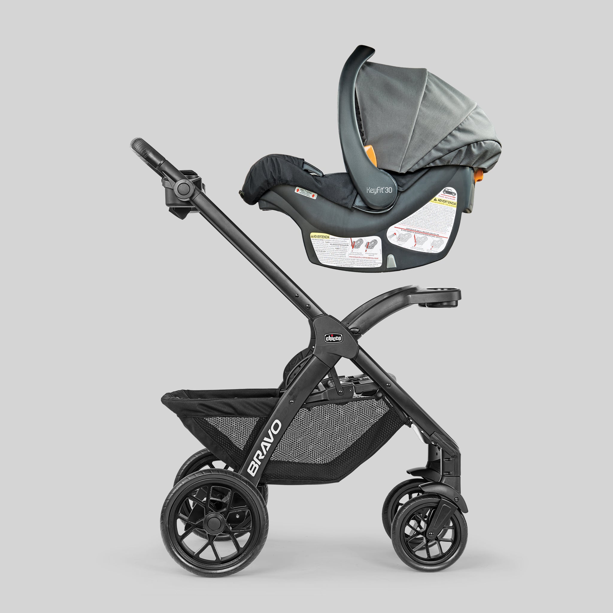 Chicco Bravo LE ClearTex Quick-Fold Full-Size Regular Stroller