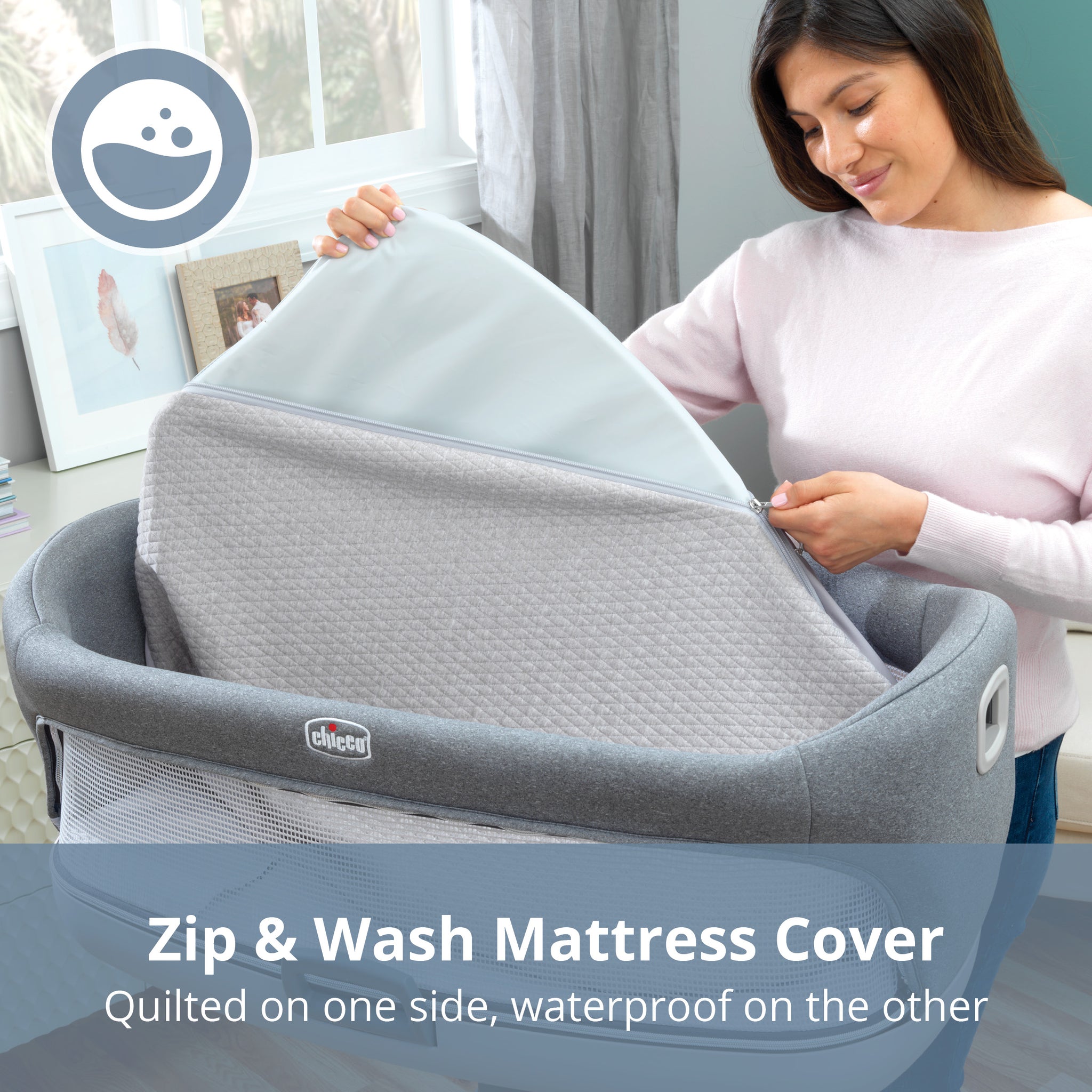 Chicco bassinet cover top