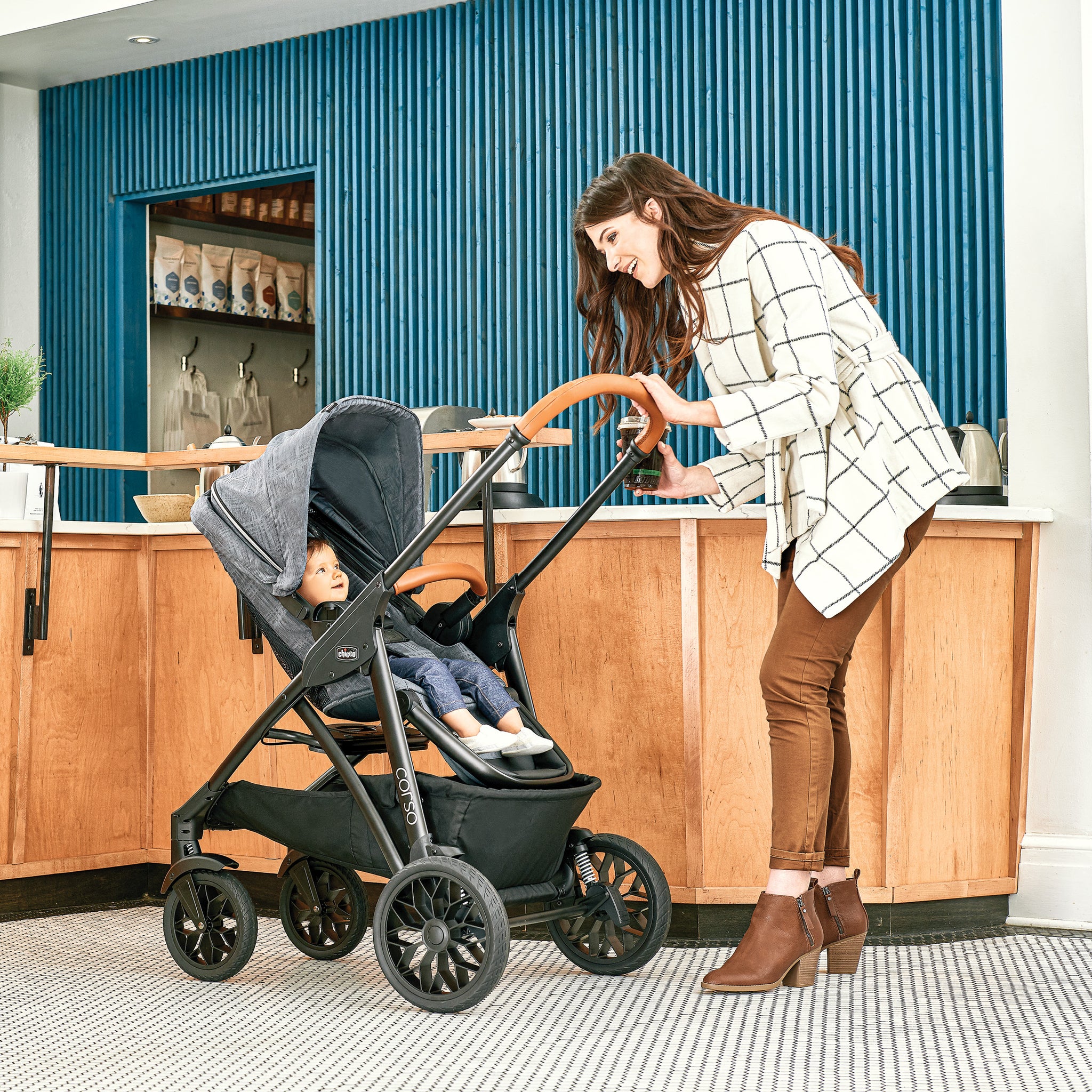 Chicco Corso LE Modular Travel System- Vernada
