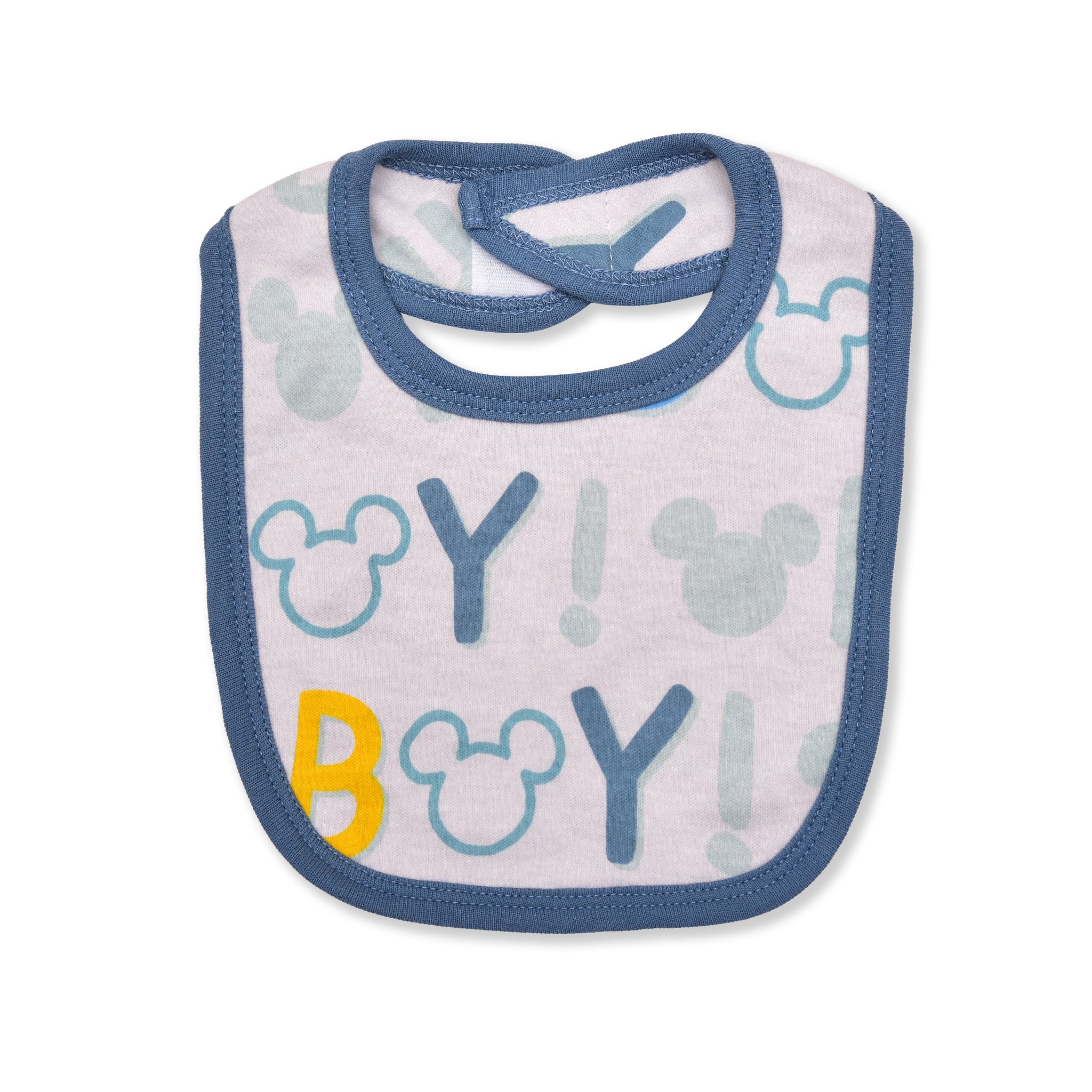 Disney Baby 6PC Mickey Mouse Lunch Is On Me Bib & Hat Set