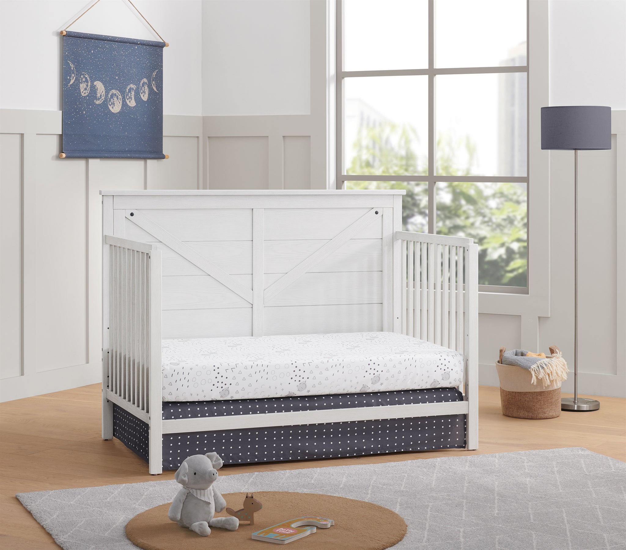 Oxford Baby Montauk 4 in 1 Convertible Crib