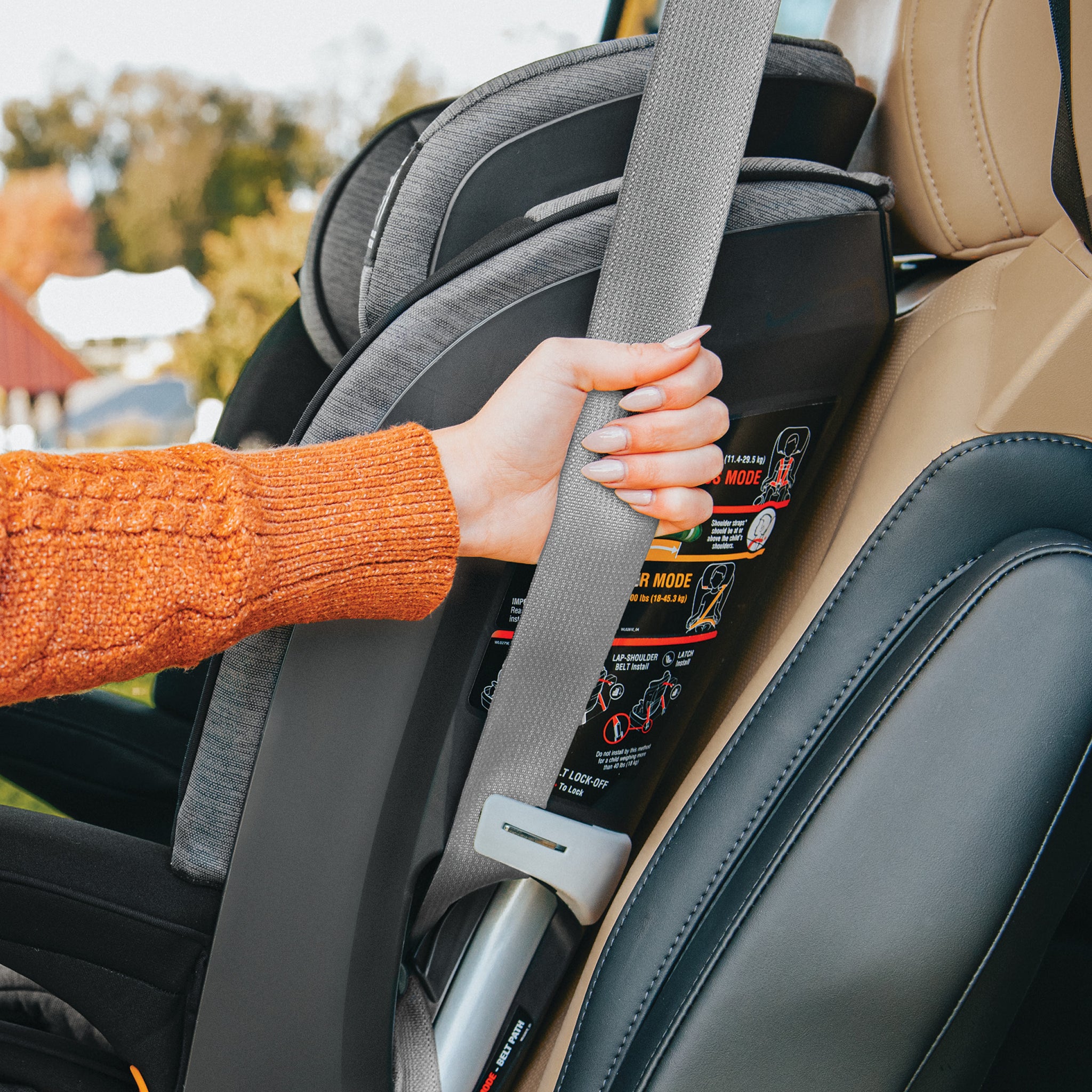 Chicco MyFit ClearTex Harness + Booster Car Seat- Shadow