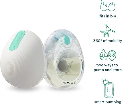 Willow Go™ Wearable Hands-Free, Cord-Free Double Electric Breast Pump