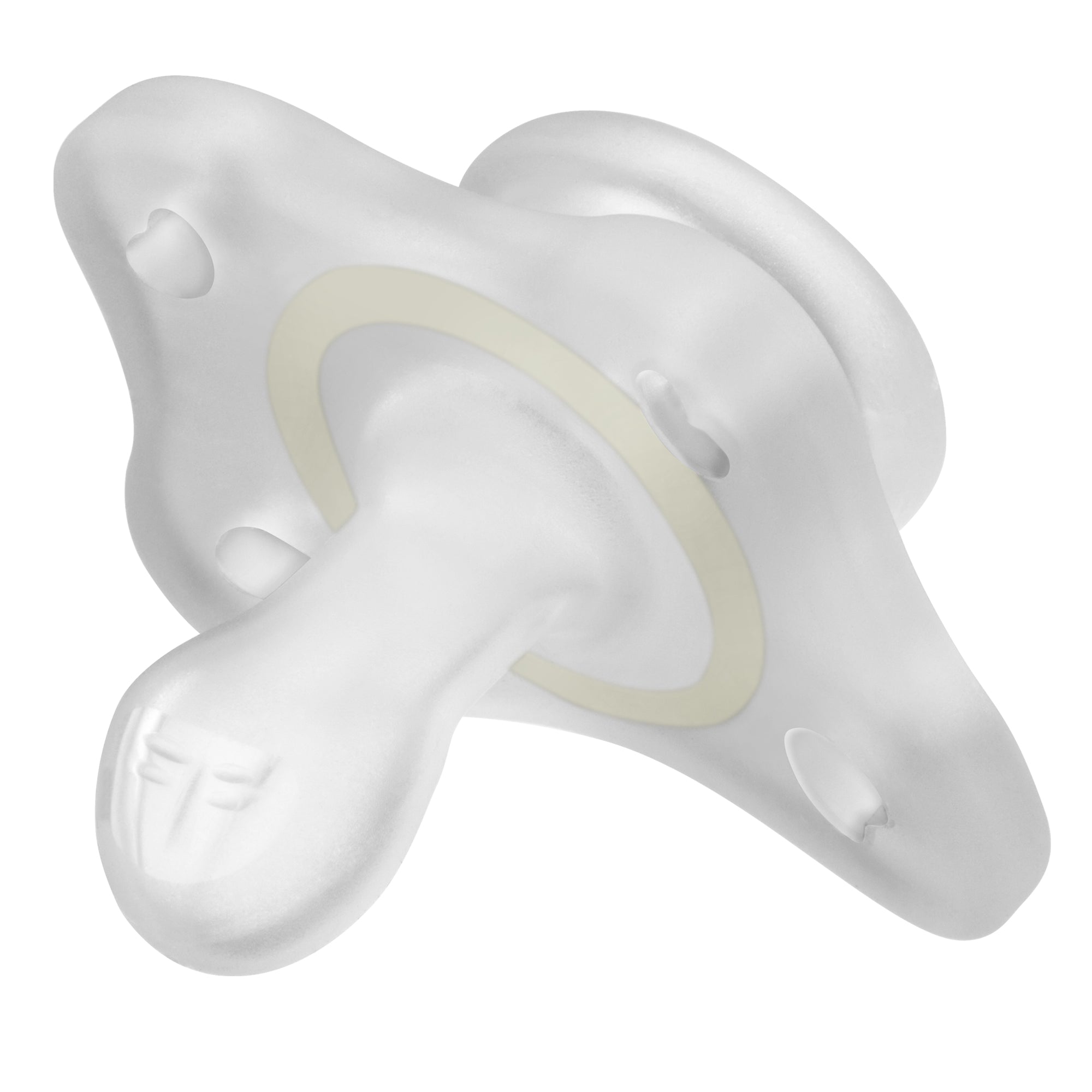 Chicco PhysioForma Glow in the Dark Mini Orthodontic Pacifier 2-6m 2pk