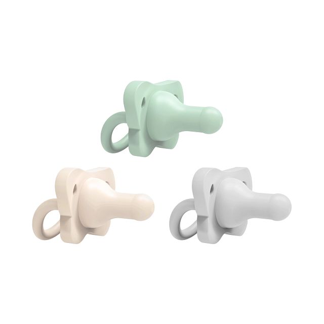 Dr. Brown's HappyPaci One-Piece Silicone Pacifier, 3-Pack