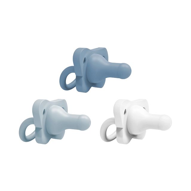 Dr. Brown's HappyPaci One-Piece Silicone Pacifier, 3-Pack