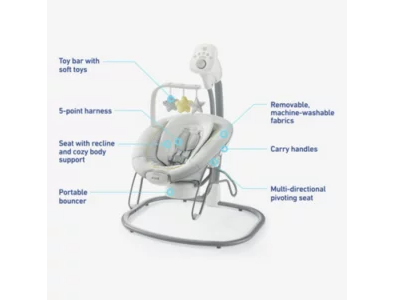 Graco portable bouncer hotsell
