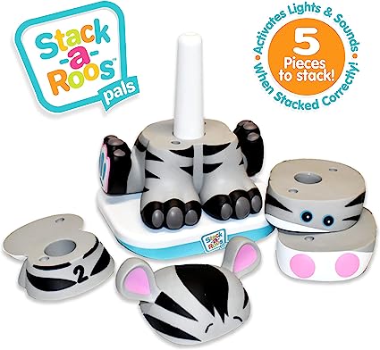 Stack-a-Roos Baby Zebra